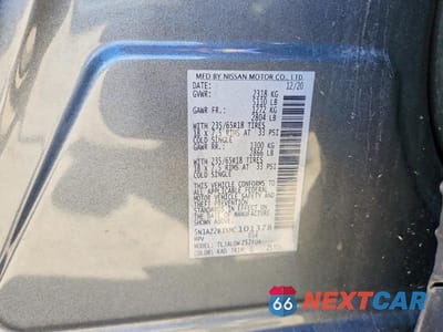 Zdjęcie 13 z 13 samochodu: 2021 NISSAN MURANO SV VIN:5N1AZ2BJXMC101378 - miniatura