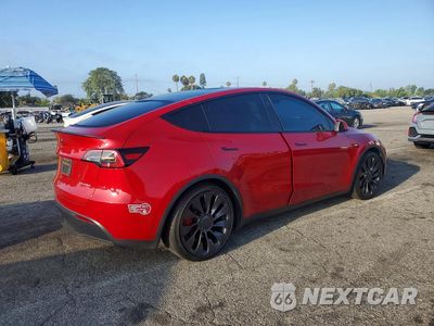 Trzecie zdjęcie samochodu z tyłu: 2023 TESLA MODEL Y VIN:7SAYGDEFXPF892369 - miniatura