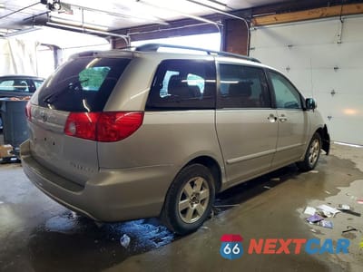 Trzecie zdjęcie samochodu z tyłu: 2009 TOYOTA SIENNA XLE VIN:5TDZK22C19S235067 - miniatura