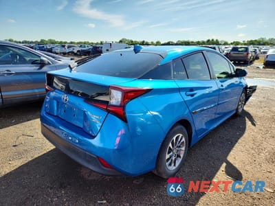 Trzecie zdjęcie samochodu z tyłu: 2019 TOYOTA PRIUS LIMITED VIN:JTDKARFUXK3069008 - miniatura