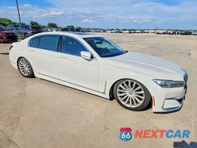 Czwarte zdjęcie samochodu z boku: 2020 BMW 740 I VIN:WBA7T2C07LCE43469 - miniatura