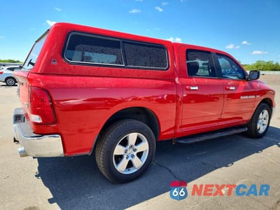 Trzecie zdjęcie samochodu z tyłu: 2012 DODGE RAM 1500 SLT VIN:1C6RD7LT4CS148470 - miniatura