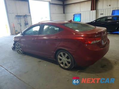 Drugie zdjęcie samochodu z przodu: 2012 HYUNDAI ELANTRA LIMITED VIN:KMHDH4AE2CU391480 - miniatura