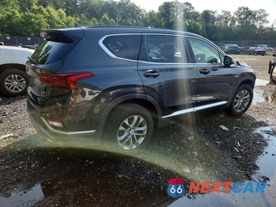 Trzecie zdjęcie samochodu z tyłu: 2020 HYUNDAI SANTA FE SEL VIN:5NMS3CAD8LH223765 - miniatura