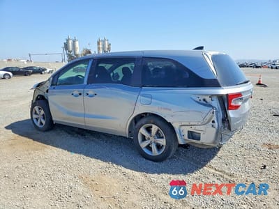 Drugie zdjęcie samochodu z przodu: 2019 HONDA ODYSSEY EX VIN:5FNRL6H55KB110189 - miniatura