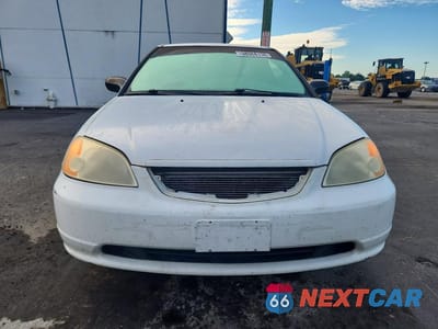 Piąte zdjęcie samochodu w środku: 2001 HONDA CIVIC LX VIN:1HGEM22531L020551 - miniatura
