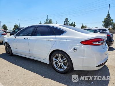 Drugie zdjęcie samochodu z przodu: 2018 FORD FUSION SE HYBRID VIN:3FA6P0LU4JR172110 - miniatura