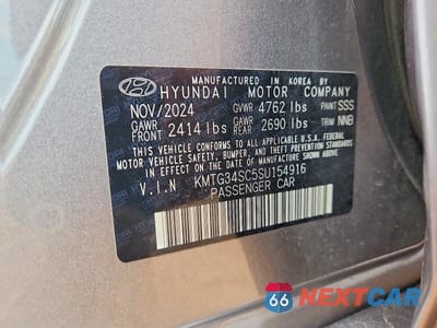 Zdjęcie 12 z 12 samochodu: 2025 GENESIS G70 2.5T STANDARD VIN:KMTG34SC5SU154916 - miniatura