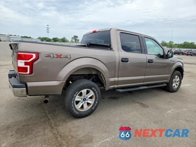 Trzecie zdjęcie samochodu z tyłu: 2018 FORD F150 SUPERCREW VIN:1FTEW1E54JFB78314 - miniatura