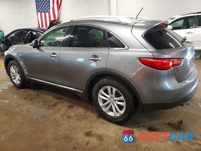 Drugie zdjęcie samochodu z przodu: 2017 INFINITI QX70 BASE VIN:JN8CS1MW9HM414401 - miniatura