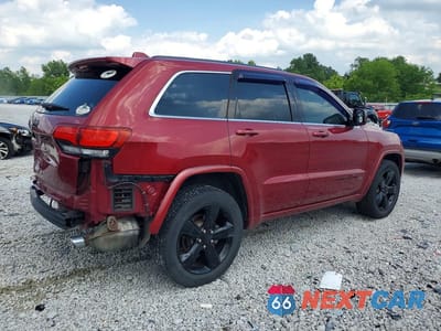 Trzecie zdjęcie samochodu z tyłu: 2015 JEEP GRAND CHEROKEE LAREDO VIN:1C4RJFAG3FC122765 - miniatura