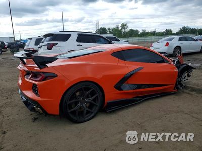 Trzecie zdjęcie samochodu z tyłu: 2020 CHEVROLET CORVETTE STINGRAY 1LT VIN:1G1Y62D42L5111689 - miniatura