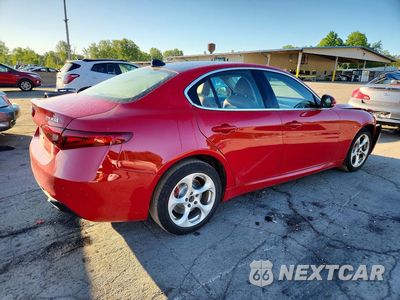 Trzecie zdjęcie samochodu z tyłu: 2019 ALFA ROMEO GIULIA VIN:ZARFANAN7K7601579 - miniatura