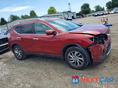 Czwarte zdjęcie samochodu z boku: 2015 NISSAN ROGUE SL VIN:5N1AT2MTXFC767093 - miniatura