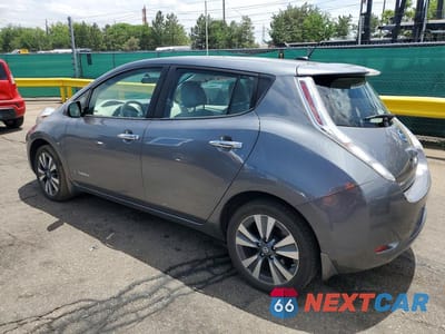 Drugie zdjęcie samochodu z przodu: 2017 NISSAN LEAF SV VIN:1N4BZ0CP8HC301820 - miniatura