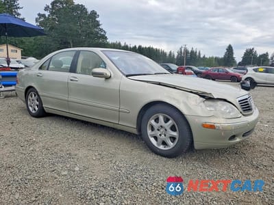 Czwarte zdjęcie samochodu z boku: 2002 MERCEDES-BENZ S 500 VIN:WDBNG75J92A242888 - miniatura