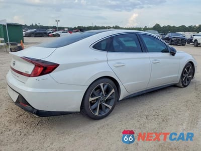 Trzecie zdjęcie samochodu z tyłu: 2021 HYUNDAI SONATA SEL PLUS VIN:5NPEJ4J27MH106223 - miniatura