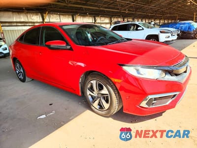 Czwarte zdjęcie samochodu z boku: 2020 HONDA CIVIC LX VIN:2HGFC2F60LH559784 - miniatura