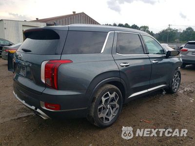 Trzecie zdjęcie samochodu z tyłu: 2022 HYUNDAI PALISADE CALLIGRAPHY VIN:KM8R74HE6NU463587 - miniatura
