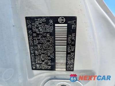 Zdjęcie 13 z 13 samochodu: 2007 TOYOTA YARIS BASE VIN:JTDJT923575133552 - miniatura