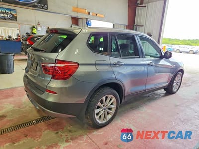 Trzecie zdjęcie samochodu z tyłu: 2014 BMW X3 XDRIVE28I VIN:5UXWX9C54E0D43212 - miniatura