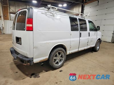 Trzecie zdjęcie samochodu z tyłu: 2007 CHEVROLET EXPRESS G1500 VIN:1GCFH15T471238238 - miniatura