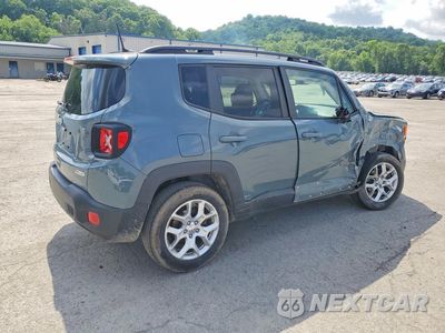 Trzecie zdjęcie samochodu z tyłu: 2018 JEEP RENEGADE LATITUDE VIN:ZACCJBBB4JPJ01409 - miniatura