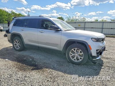 Czwarte zdjęcie samochodu z boku: 2021 JEEP GRAND CHEROKEE L LIMITED VIN:1C4RJKBG3M8113670 - miniatura