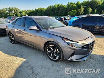 Czwarte zdjęcie samochodu z boku: 2023 HYUNDAI ELANTRA SEL VIN:KMHLS4AG5PU522888 - miniatura