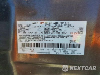 Zdjęcie 12 z 12 samochodu: 2006 FORD F150 SUPERCREW VIN:1FTPW125X6KB52716 - miniatura