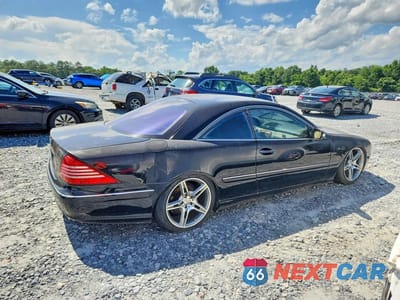 Trzecie zdjęcie samochodu z tyłu: 2003 MERCEDES-BENZ CL 500 VIN:WDBPJ75J03A033910 - miniatura