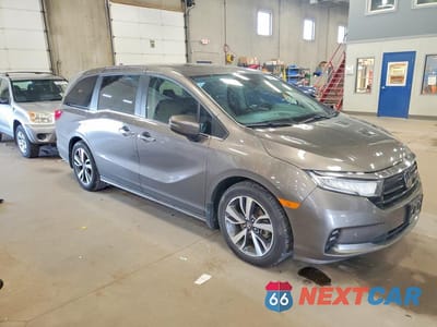 Czwarte zdjęcie samochodu z boku: 2022 HONDA ODYSSEY TOURING VIN:5FNRL6H82NB054632 - miniatura