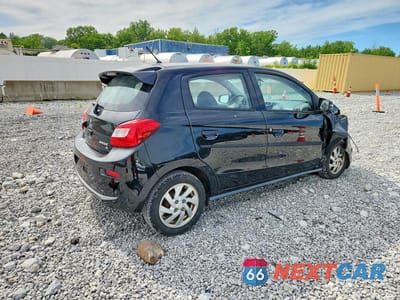 Trzecie zdjęcie samochodu z tyłu: 2017 MITSUBISHI MIRAGE SE VIN:ML32A4HJ2HH017991 - miniatura