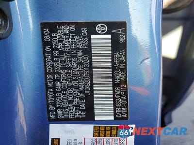Zdjęcie 12 z 12 samochodu: 2005 TOYOTA PRIUS BASE VIN:JTDKB20U350120240 - miniatura