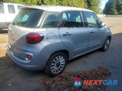Trzecie zdjęcie samochodu z tyłu: 2014 FIAT 500L EASY VIN:ZFBCFABH4EZ028099 - miniatura
