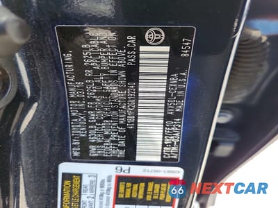 Zdjęcie 12 z 12 samochodu: 2016 TOYOTA CAMRY HYBRID LE VIN:4T1BD1FK2GU192340 - miniatura