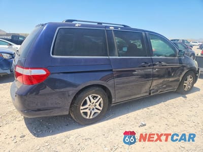 Trzecie zdjęcie samochodu z tyłu: 2006 HONDA ODYSSEY EX VIN:5FNRL38496B116895 - miniatura