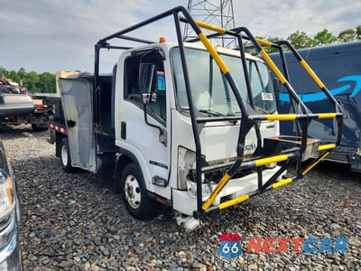 Czwarte zdjęcie samochodu z boku: 2016 ISUZU NPR VIN:54DB4W1B4GS800469 - miniatura