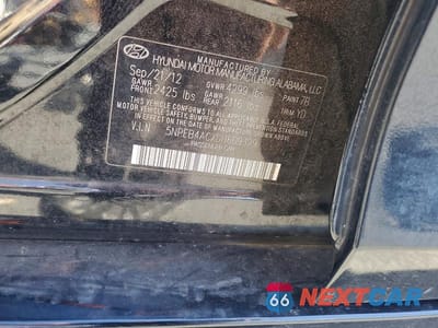 Zdjęcie 12 z 12 samochodu: 2013 HYUNDAI SONATA GLS VIN:5NPEB4ACXDH609329 - miniatura