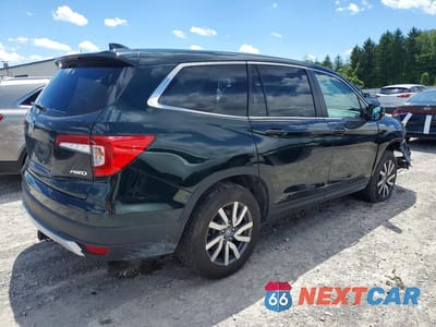 Trzecie zdjęcie samochodu z tyłu: 2020 HONDA PILOT EXL VIN:5FNYF6H54LB013036 - miniatura