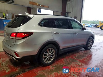 Trzecie zdjęcie samochodu z tyłu: 2018 HYUNDAI SANTA FE SE VIN:KM8SMDHFXJU272283 - miniatura