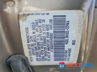 Zdjęcie 12 z 12 samochodu: 1999 TOYOTA CAMRY LE VIN:4T1BG22K5XU435965 - miniatura