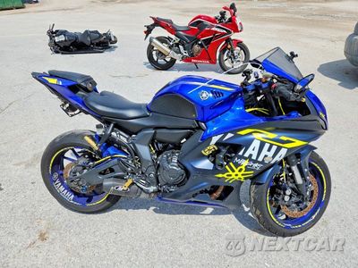2022 YAMAHA YZFR7 JYARM38EXNA003725 - główne zdjęcie licytacji z USA - miniatura