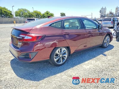 Trzecie zdjęcie samochodu z tyłu: 2019 HONDA CLARITY TOURING VIN:JHMZC5F35KC003554 - miniatura