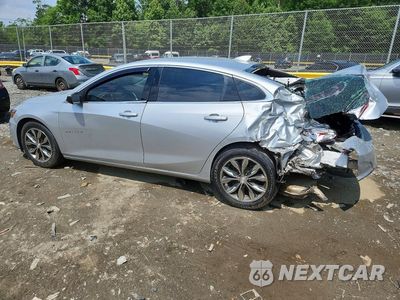 Drugie zdjęcie samochodu z przodu: 2020 CHEVROLET MALIBU LT VIN:1G1ZD5STXLF052052 - miniatura