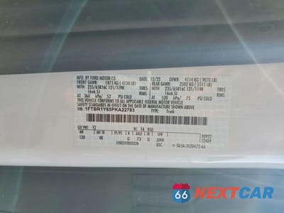 Zdjęcie 13 z 13 samochodu: 2023 FORD TRANSIT T-250 VIN:1FTBR1Y85PKA22783 - miniatura