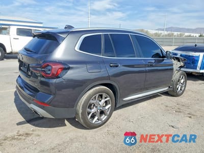 Trzecie zdjęcie samochodu z tyłu: 2023 BMW X3 SDRIVE30I VIN:5UX43DP09P9S11451 - miniatura
