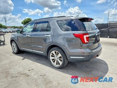 Drugie zdjęcie samochodu z przodu: 2019 FORD EXPLORER LIMITED VIN:1FM5K7F82KGB41521 - miniatura