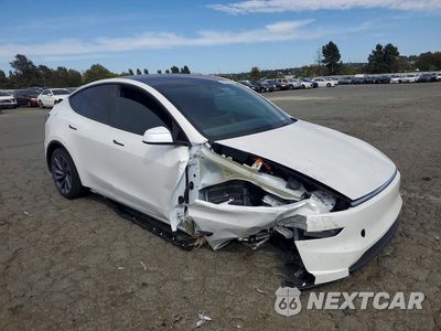 Czwarte zdjęcie samochodu z boku: 2026 TESLA MODEL Y VIN:7SAYGDEEXTF621443 - miniatura