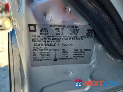 Zdjęcie 13 z 13 samochodu: 2010 BUICK ENCLAVE CXL VIN:5GALVBED8AJ233014 - miniatura